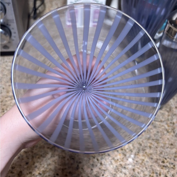 Striped Glassware Set - Picture 4 of 12